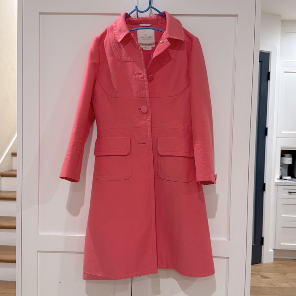 Kate spade pink coat